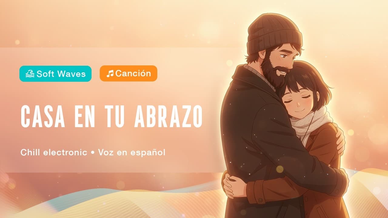 Thumbnail for Home in Your Embrace | Chill electronic song with Spanish voice